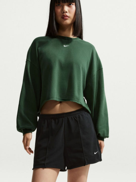 Chill Terry Women's Terry Activewear Shorts Black