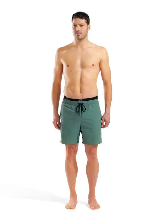 Beach Men's Swimwear Shorts Green