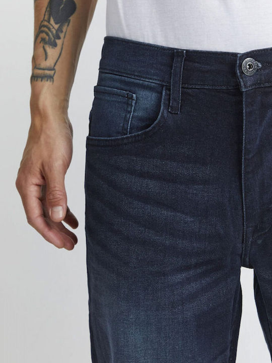 Men's Jeans Pants with Relaxed Tapered Fit Blue