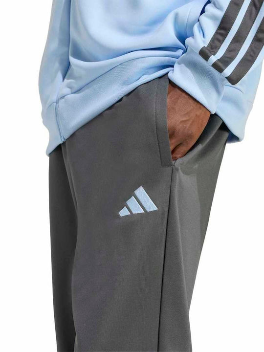 M 3s Pantaloni De Trening Lucioși Cu Elastic Albastru Deschis