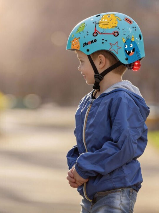 AS Shoko Kids' Helmet For Scooter Blue