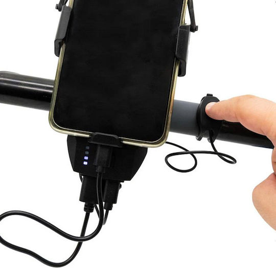 Mobile Phone Holder Ewheel Ews009 4 1 Light Horn Powerbank 4000mAh