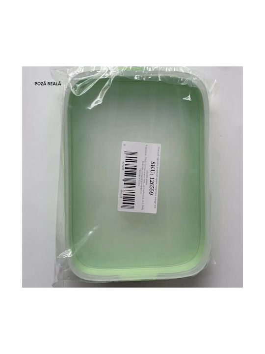 Alista Home Cutie De Prânz Din Plastic Verde 22x14.7cm