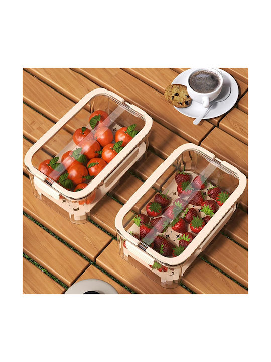 Alista Home Cutie De Prânz Din Plastic Bej 23x15cm