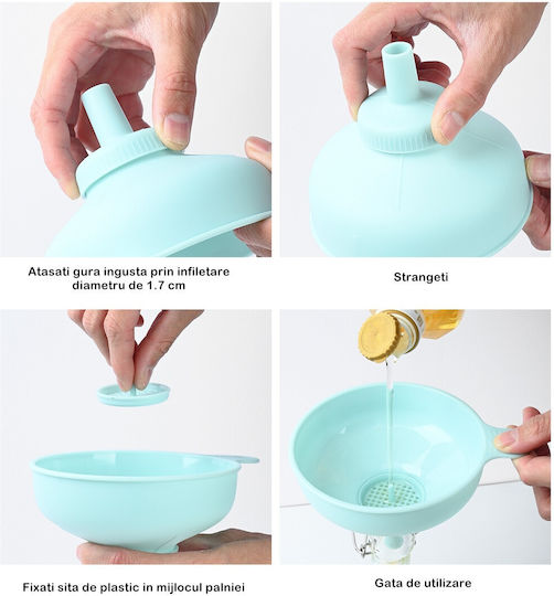 Alista Home Kitchen Funnel Plastic