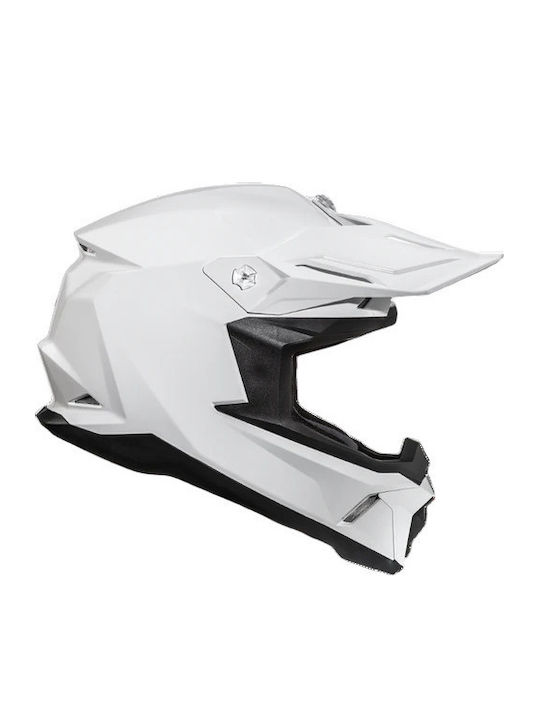 HJC C50 White Motorcycle Helmet Motocross ECE 22.06
