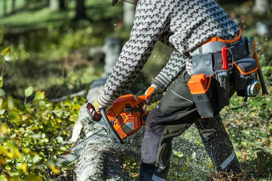 Husqvarna 450S Motoferăstrău pe Benzină 3.2cp 5kg cu Lamă 45cm și Easy Start