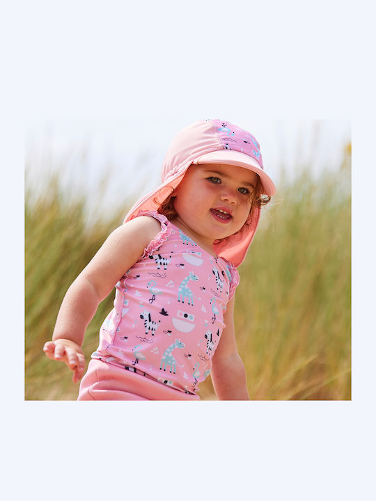 Splash About Kids' Fabric Sunscreen Hat Pink