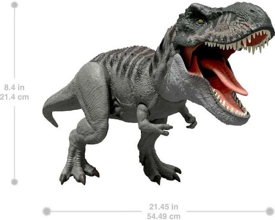 Figură de Acțiune Rebirth Power Devour Tyrannosaurus Rex Jurassic World Dinozaur cu Sunete 55cm