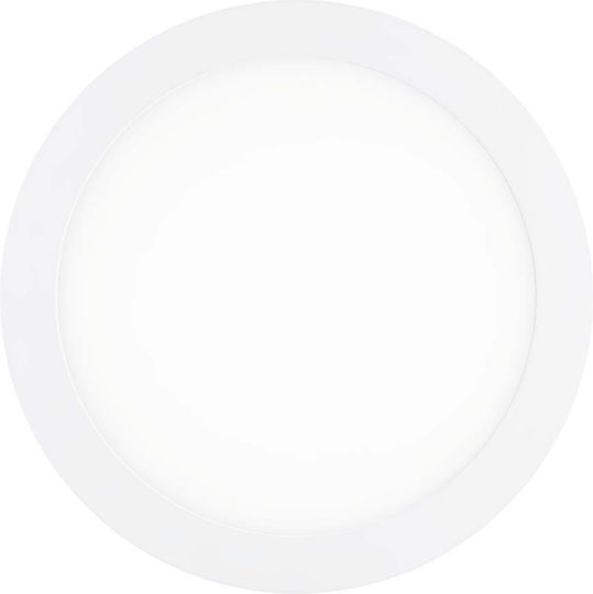 Avizar Round Led Light Panel 18w 220×220mm Ultra-thin Elegant Design White