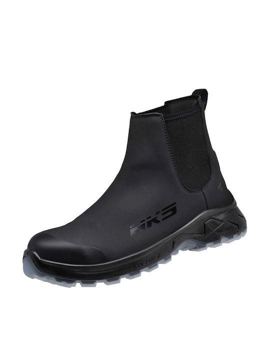 HKS Work Boots Black S3L with ESD, FO, SR Certification