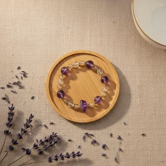 Alista Home Πιάτο Ρηχό Ξύλινο Μπεζ 15cm