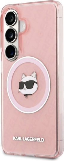Karl Lagerfeld Karl Lagerfeld Handyhülle Rückseite Silikon Kunststoff Rosa Für Galaxy S26+