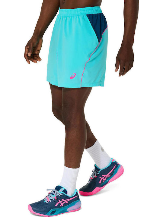 ASICS Padel Court 7in 2041A350-400 Ανδρικό Σορτς Τιρκουάζ / Τιρκουάζ