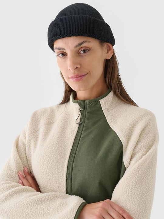 Women's Cardigan In Beige Colour