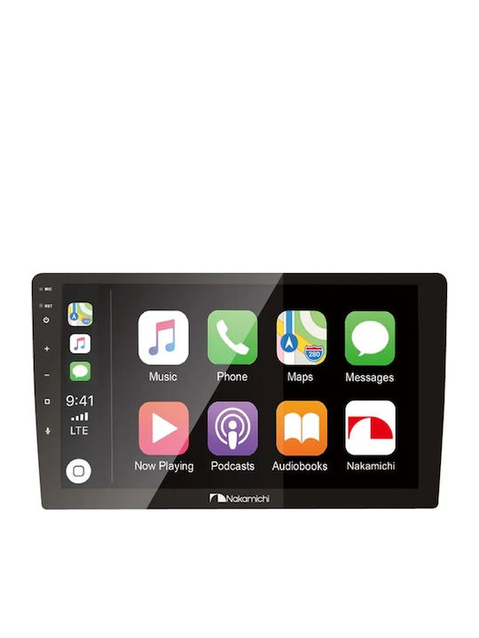 Nakamichi Car Audio System 2004 Bluetooth USB WiFi GPS Apple CarPlay Android Auto with 9 Inch Touch Screen
