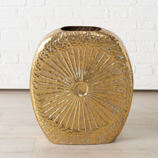 MSA Βάζο Μεταλλικό Franca Χρυσό 57x17xΥ61cm