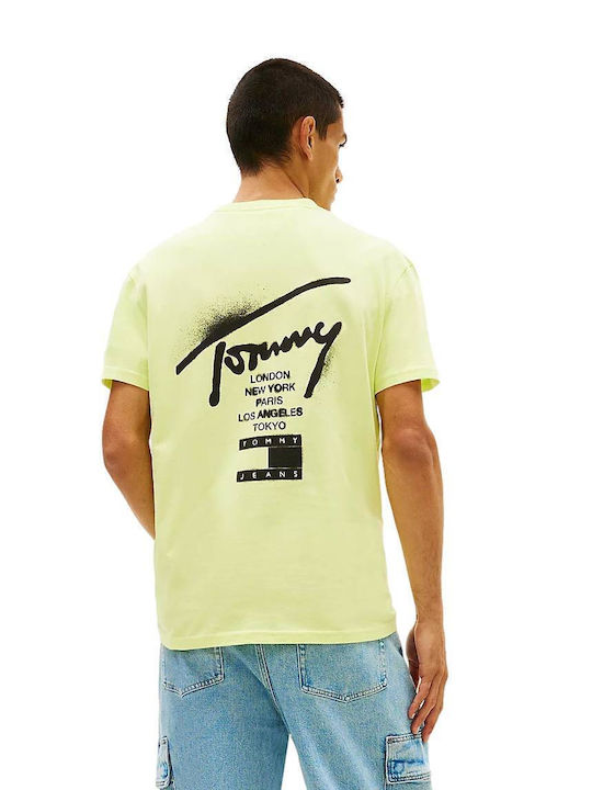 Tommy Hilfiger Tjm T-shirt FADED LIME