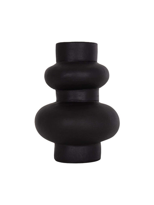 Freebox Decorative Vase Ceramic Black