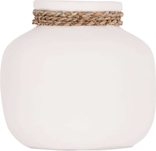 Freebox Decorative Vase Ceramic White