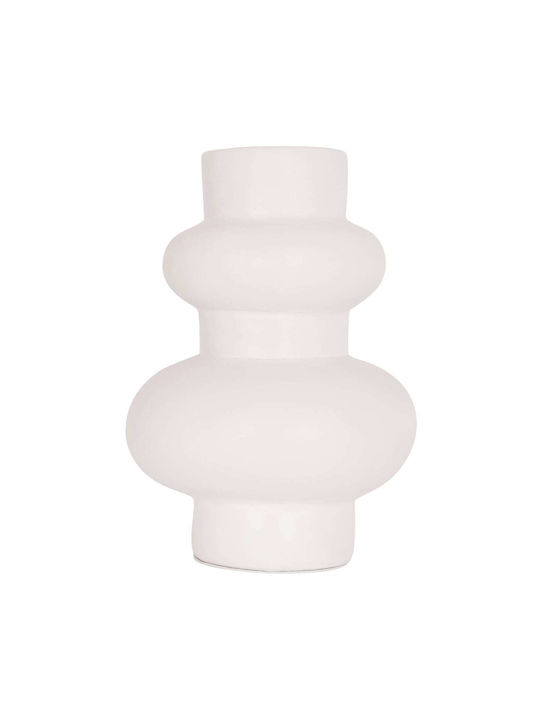 Freebox Decorative Vase Ceramic White