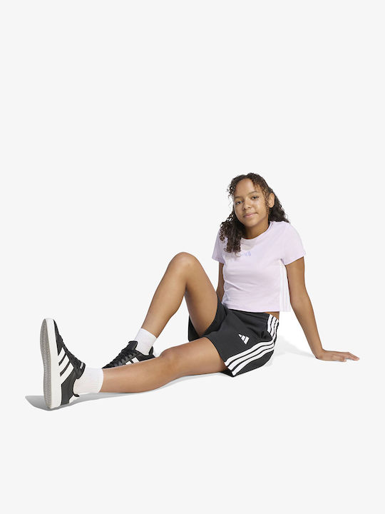 Спортен Детски Шорти Бермуда Stripes Черен