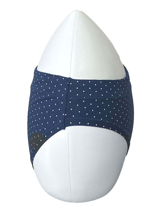 Baumwoll Damen-Slip Blau 1628 Blau M
