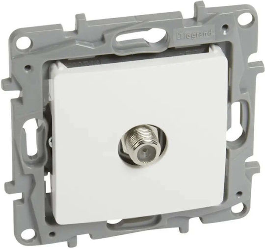 Legrand Niloe TV-Antennensteckdose Terminal in Weiß Farbe 764549