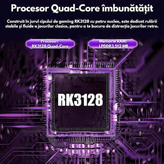 Consolă Retro Electronică pentru Copii