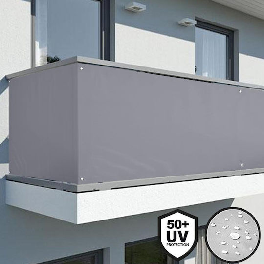 Bakaji Gray Shade Divider with PVC Coating 0.9x6m 450gr/m²