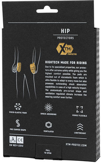 John Doe Riding Protection Motorcycle Rider Hips Xtm Hip Protectors Level 1