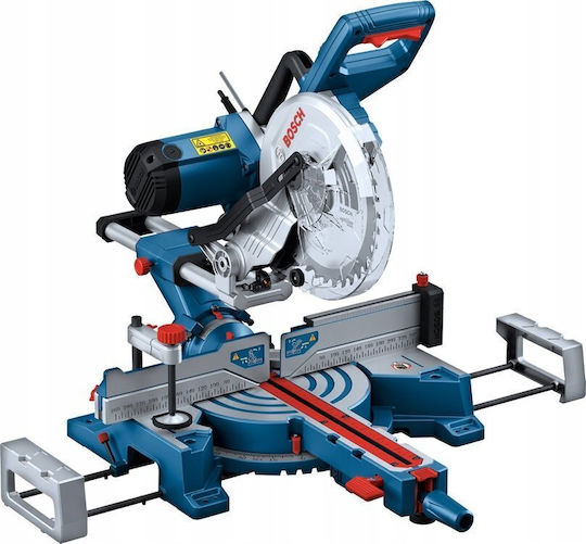 Bosch Gcm Miter Saw Electric with Power 1800W & Cutting Disc Diameter 254mm