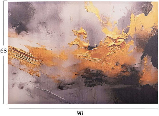 Wall Painting Fb94859 Printed Canvas 98x2.5 Thickness X68cm