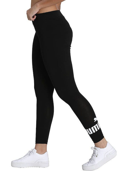 Essentials Training Γυναικείο Cropped Κολάν Μαύρο