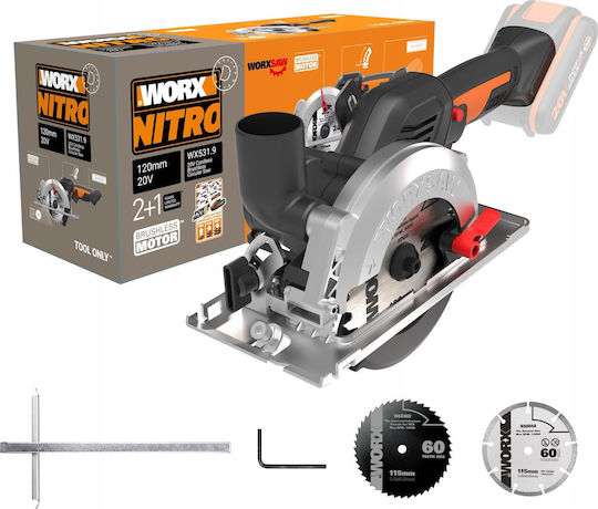 Worx WX531.9 Дисков трион