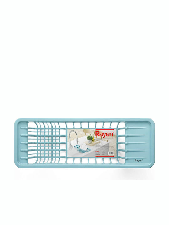 Rayen Abtropfkorb Kunststoff Blau 45.5x16.3x10cm