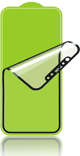 3D Ceramic Full Glue Full Face Tempered Glass Μαύρο (iPhone 16)