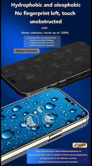 Anank 2.5d Reinforced Edge Screen Protector Iphone 15 Pro Max Black