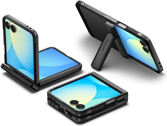 Spigen Tough Book Πλαστικό 1.2mm Μαύρο (Galaxy Z Flip7)