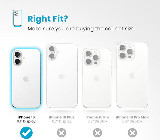 Speck Presidio2 Back Cover Πλαστικό Μπεζ (iPhone 16)