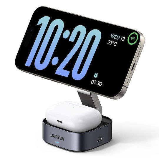 Ugreen Magsafe Charger with USB-C Port 15W Black (W526)