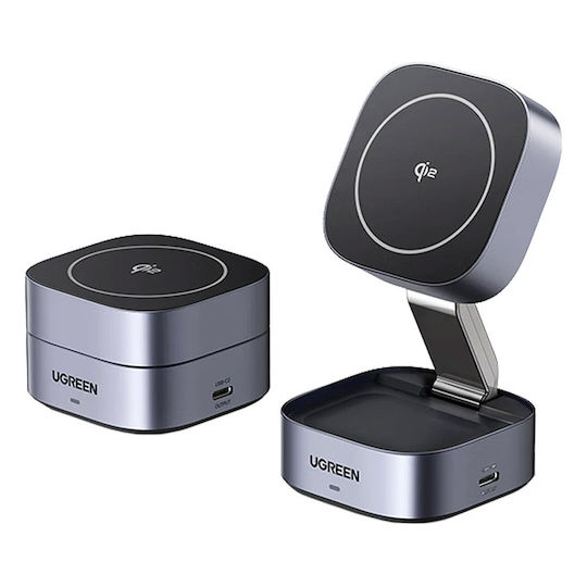 Ugreen Magsafe Charger With USB-C Output Port 15W Black W702