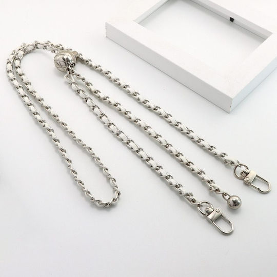 Phone Pendant G-14 White Silver