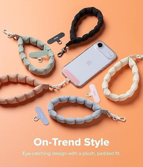 Ringke Holder & Puffer Handgelenkriemen für Handy Calm Schwarz