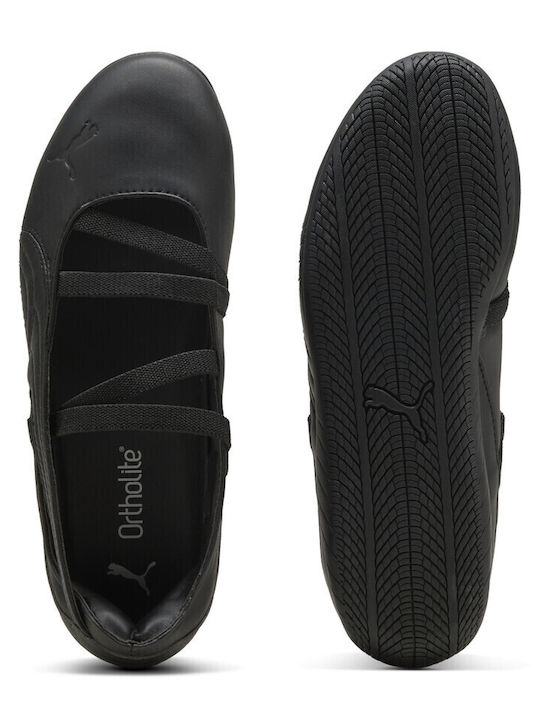 Women's Ballerina Shoes in Black Colour