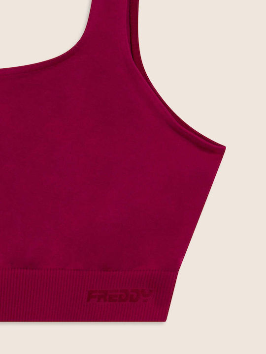 Women's Athletic Sports Bra Burgundy