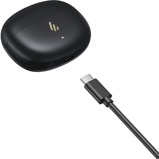 Edifier X5 Pro (New Version) In-ear Bluetooth Handsfree Ακουστικά με Αντοχή στον Ιδρώτα και Θήκη Φόρτισης Μαύρα