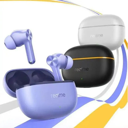 Realme Buds T200 Lite Bluetooth Handsfree Earphones with Sweat Resistance and Charging Case Storm Grey