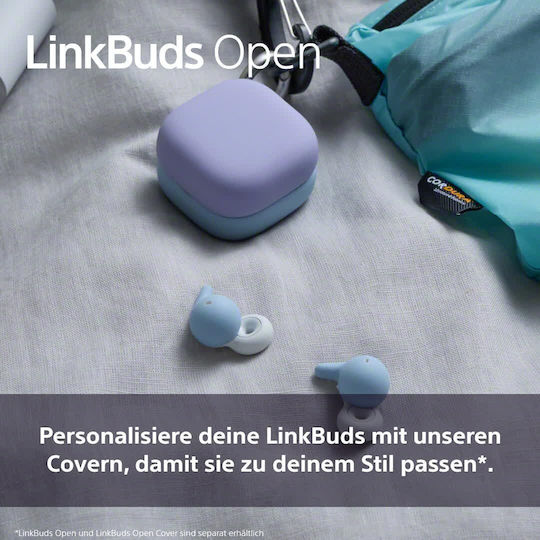 Sony Калъф в Черен цвят за Sony LinkBuds Open