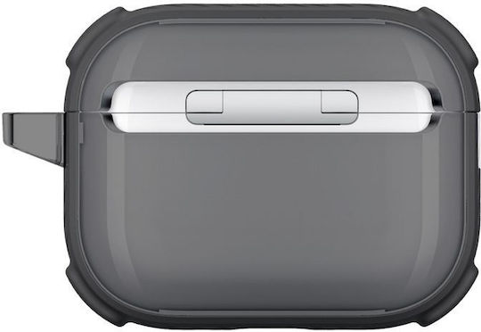 AmazingThing Θήκη Σιλικόνης σε Μαύρο χρώμα για Apple AirPods Pro 3